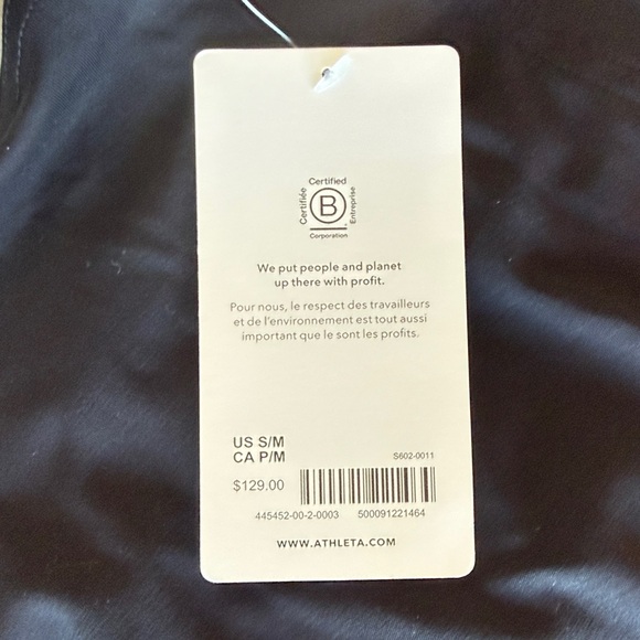 Athleta Black Modal Full Length Robe - Picture 4 of 4